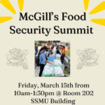 McGill's Food Security Summit